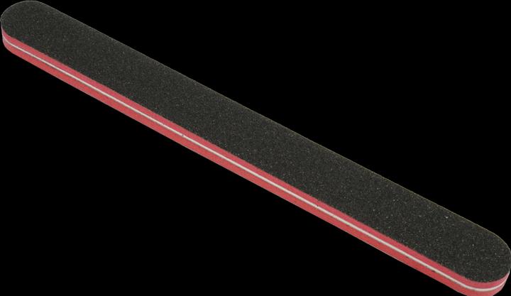Sandblattfeile, schwarz, Dicke 6 mm, Länge 17,5 cm, Körnung 100/180