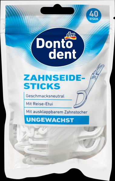dm Dontodent Zahnseidesticks