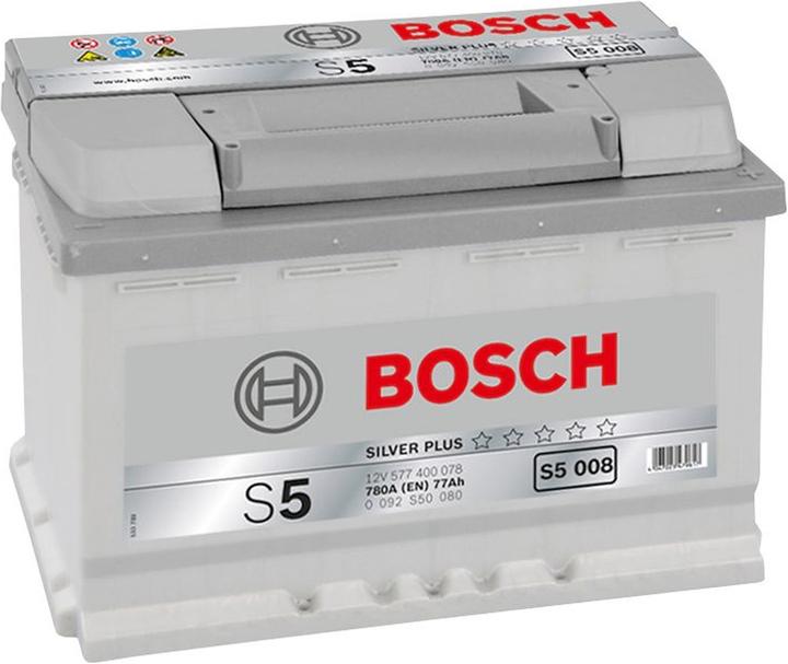 Actual product image Bosch Automotive Starter battery S5 12V 77Ah 780A 0092S50080