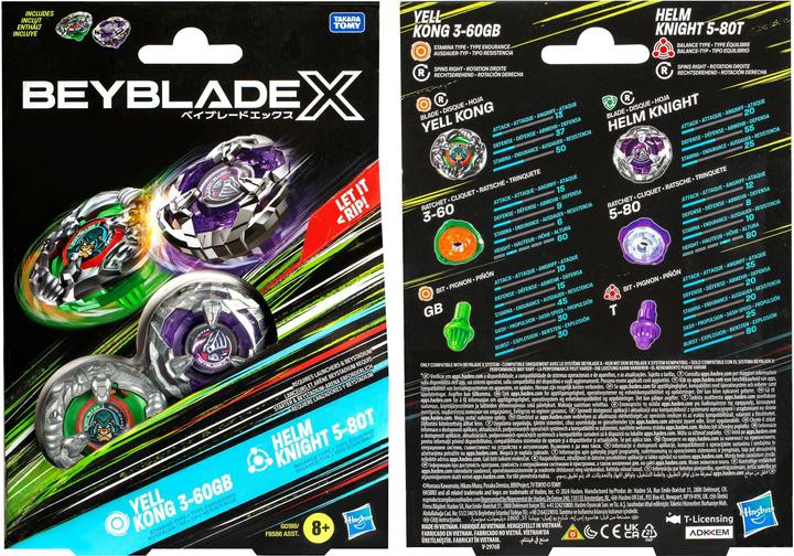 Image du produit Hasbro Bey Bbx Yell Kong Casque Knight G0198es0