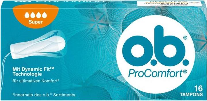 Produktbild Johnson & Johnson o.b. ProComfort Super, 16 St TPN (16 x)