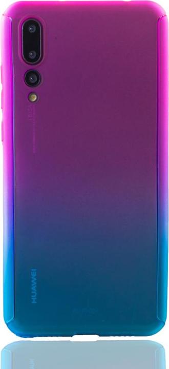 Actual product image König Design Case Mobile Protection for Huawei P20 Pro Full Case Cover Screen Protector Bumper Blue (Huawei P20 Pro)