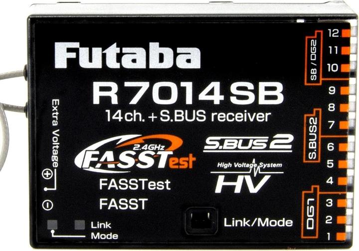 Produktbild Futaba Fernsteuerung T18SZ Potless Mode 1 (Gas rechts) mit R7014SB
