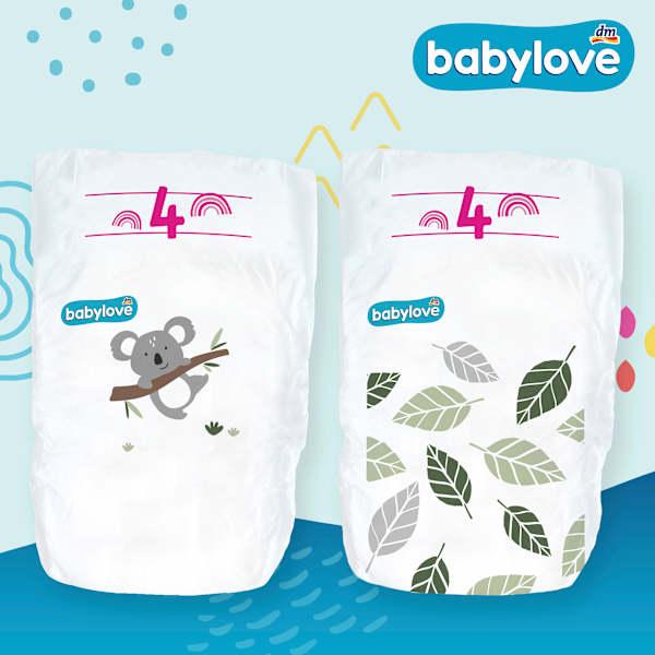 Actual product image dm babylove Premium-Windeln (Size 4, Half month box, 84 Piece)