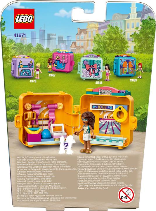 Actual product image LEGO Andreas Swimming Star Cube (41671, LEGO Friends)