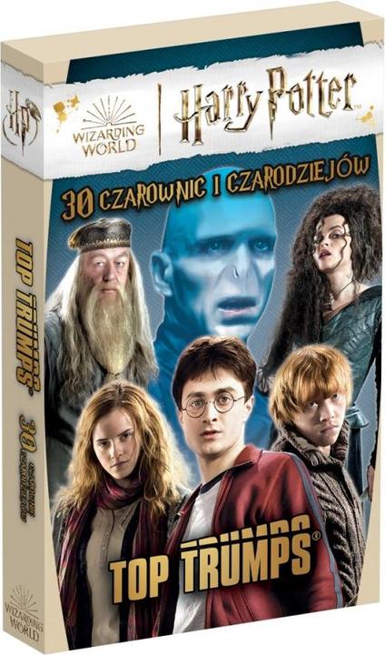 Winning Moves Top Trumps Harry Potter 30 Witches and Wizards Card Game (Polish)