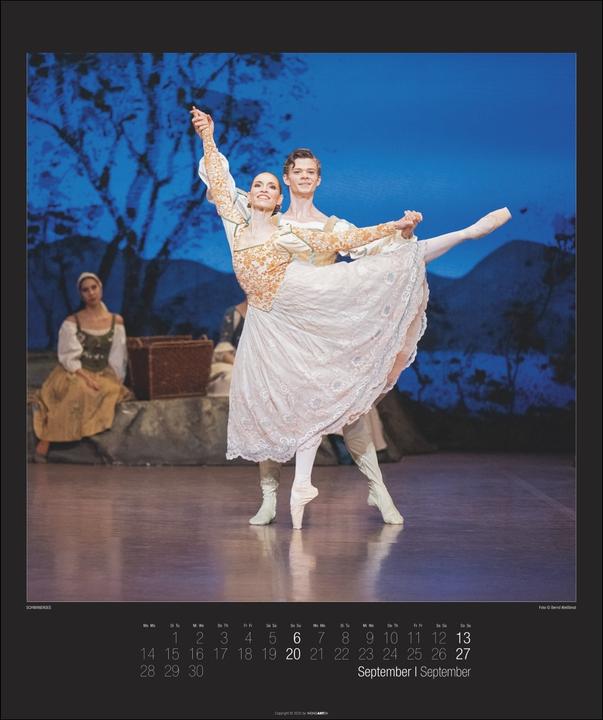 Image du produit Stuttgarter Ballett Kalender 2026 (46 x 55 cm, Couverture rigide, Allemand, Anglais)