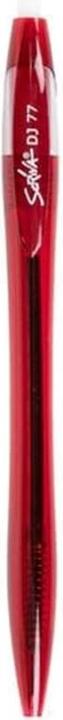 Actual product image Scriva Biros Office Focus red,12 pieces (Red, 12 x)