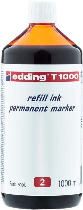 Actual product image Edding T-1000 - Refill ink (Red, 1 x)