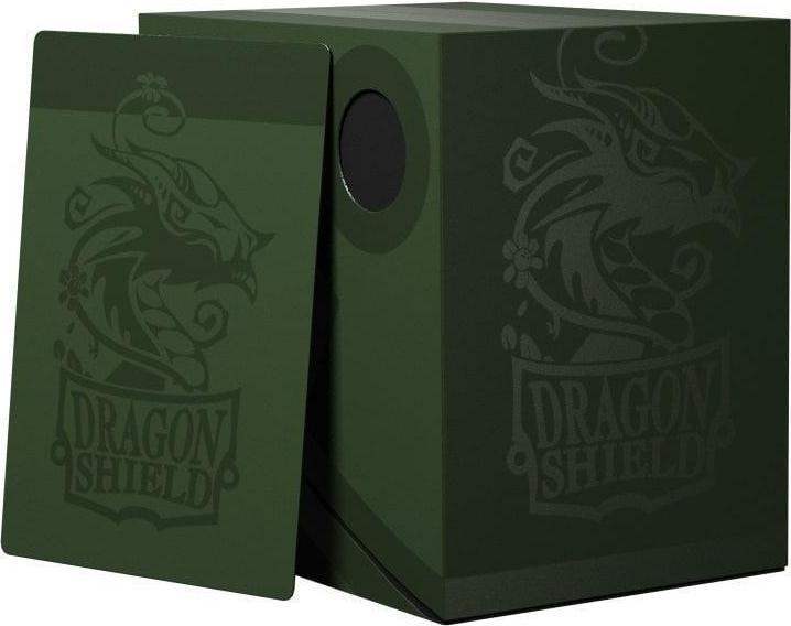 Produktbild Arcane Tinman Rangement pour Cartes - Deck Box Dragon Shield Double Shell : Revised Forest (Vert/Noir)