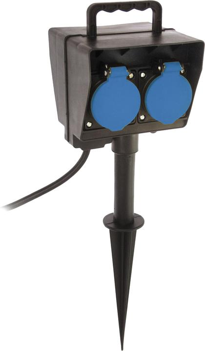 Immagine prodotto As - Schwabe Presa di corrente da giardino a 2 ganci con timer