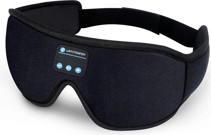 Actual product image Cbx Bluetooth sleep mask with headphones, wireless sleep headphones (Wireless)