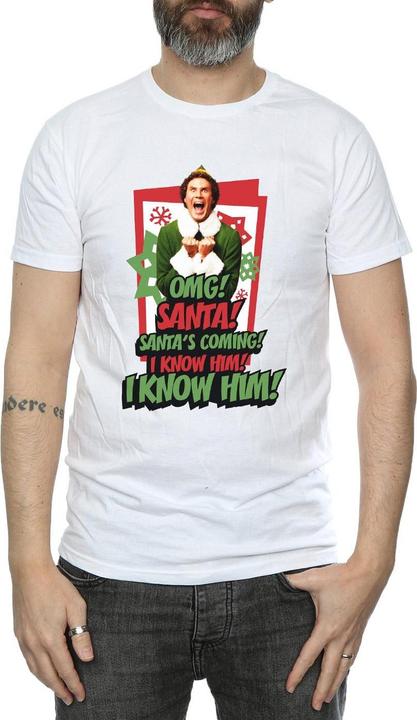 Image du produit Elf - T-shirt OMG SANTA - Homme (XL)