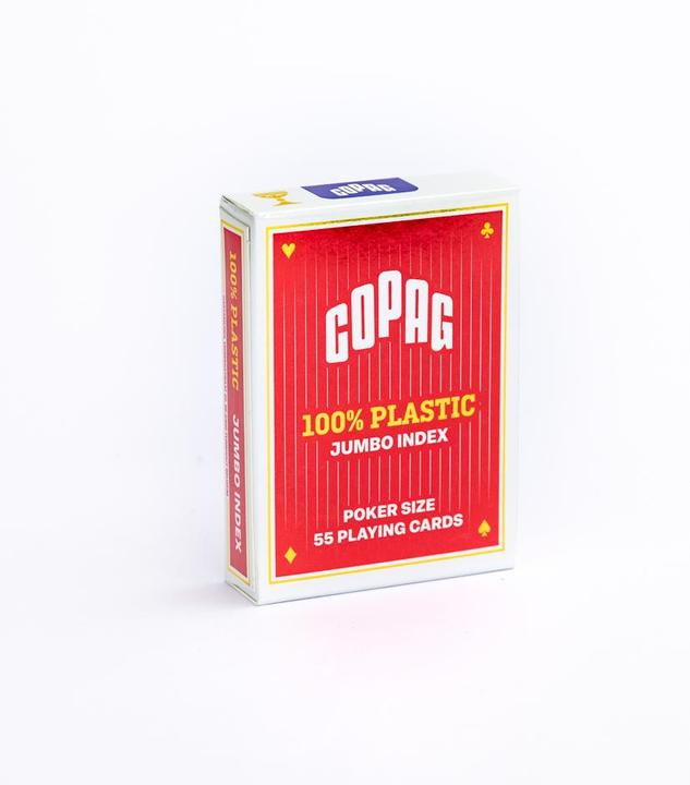 Image du produit Copag Deck de cartes de poker Jumbo (Allemand, Anglais, Français, Italien, Suisse-allemand)