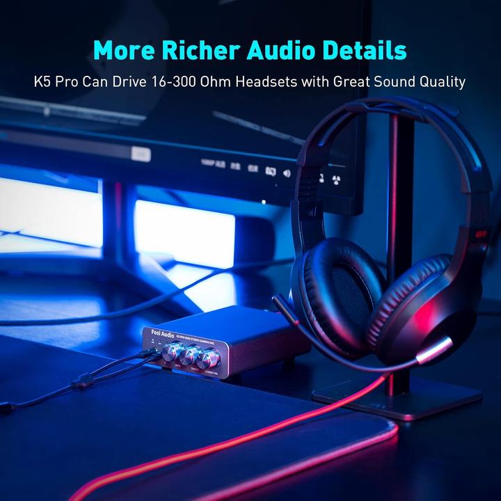 Actual product image Fosi Audio K5 PRO