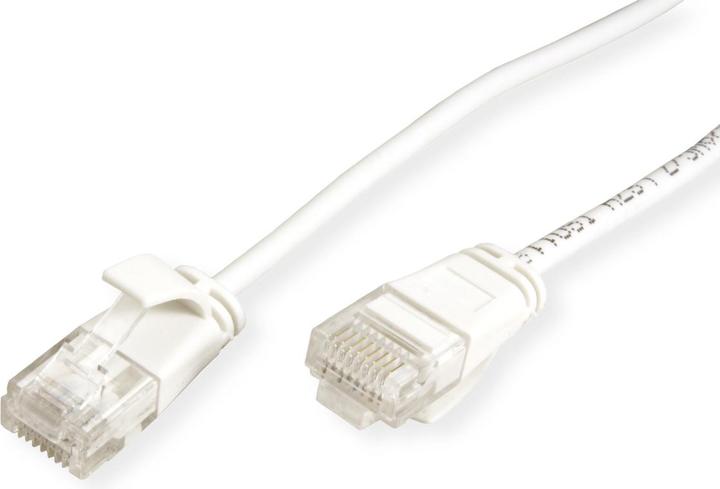Produktbild Roline UTP DataCenter Patchkabel Kat.6A, LSOH, slim, weiss, 2,0 m (U/UTP, CAT6a, 2 m)