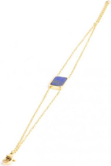 Didyma Bracelet - Pierre Naturelle Lapis Lazuli - 16+3 cm (MAT BIJOU)