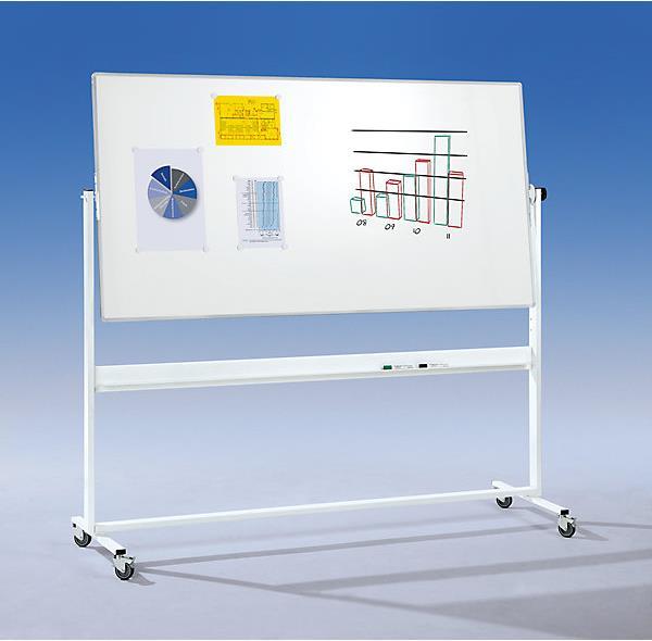 Produktbild eurokraft pro Stativ-Drehtafel, doppelseitig (130 x 184 cm)