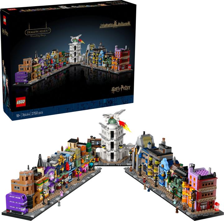 Image du produit LEGO Die Zauberläden der Winkelgasse (76444, LEGO Harry Potter)