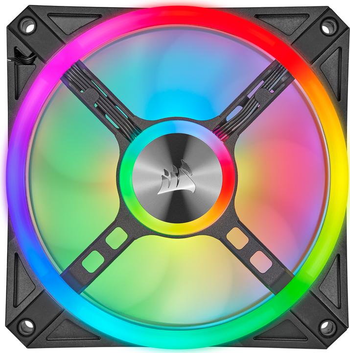 Produktbild Corsair iCUE QL120 RGB (120 mm, 3 x)