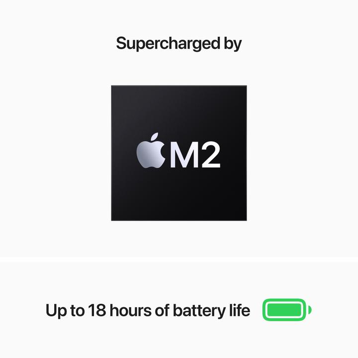 Produktbild Apple MacBook Air – 2022 (13.60", M2, 16 GB, 256 GB, DE)