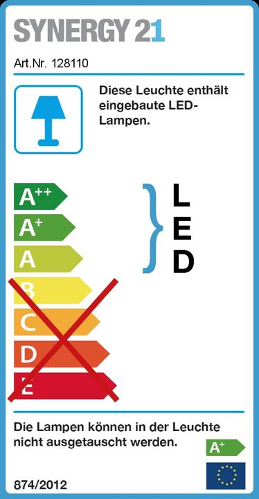Label énergétique Synergy 21 Spot LED de chantier extérieur 10W blanc chaud V2 (800 lm)