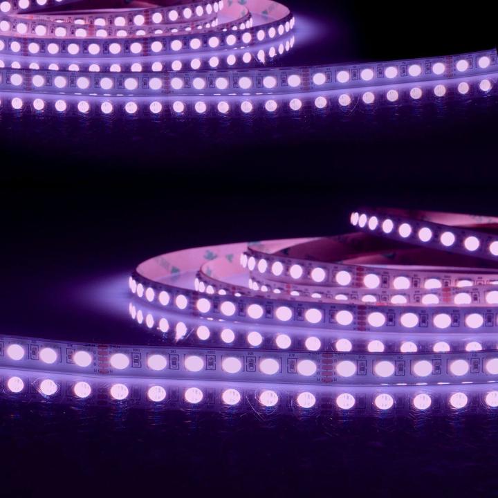 Image du produit Isoled Bande flexible LED AQUA RGB+WW, 24V, 19W, IP68, 96 LED/m (9600 cm)