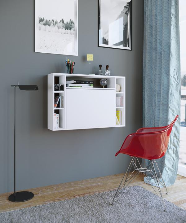 Productafbeelding VCM Houten Kantoormeubilair Muur Bureau Wandila (90 x 20 x 60 cm)