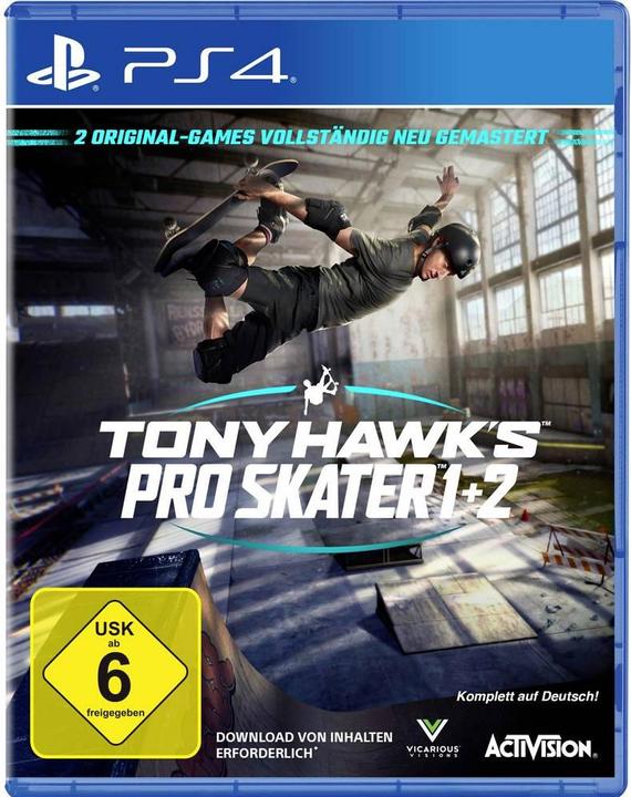 Productafbeelding Activision Tony Hawk's Pro Skater 1+2 Remastered (PS4) NL Versie (PS4, DE)