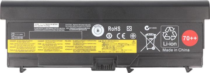 Actual product image AccuCell Battery Lenovo ThinkPad T440p, T540p, 57++ (7800 mAh)