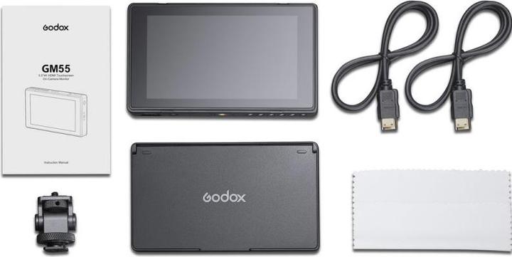 Actual product image Godox 5,5 HDMI Touchscreen On-camera Monitor 4K (5.50", Full HD)