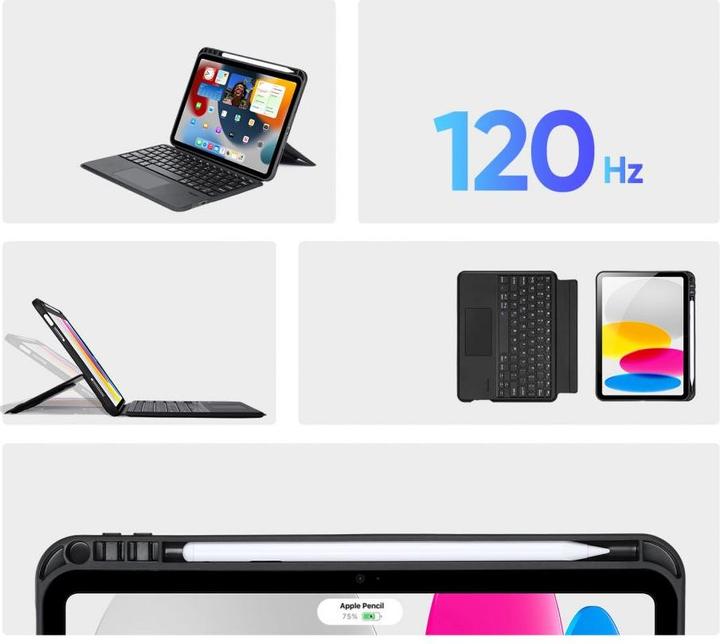 Image du produit Dux Ducis Étui pour clavier de la série DK (ING. Int., iPad 2022 (10e génération))
