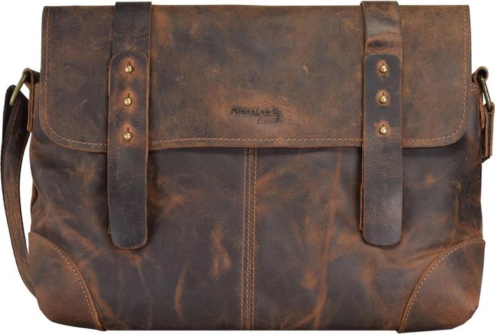 Produktbild Greenland Nature Classic Umhängetasche Leder 36 cm