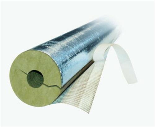 Actual product image Rockwool Conlit rørskål 15x23 mm med alu-folie, laengde 1 m for tildannelse af Conlit brandbøsninger