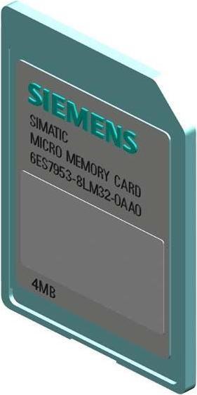 Produktbild Siemens SIMATIC S7 Micro Memory Cardfür S7-300/C7/ET200 4MByte