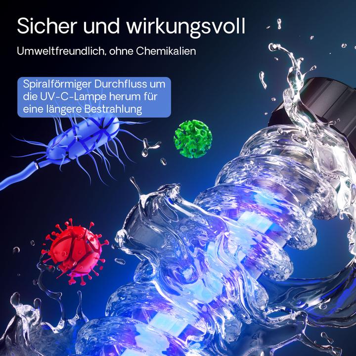 Produktbild SunSun UV-C 4500 l/h 36 W Teichklärer Vorklärgerät Wasserklärer Lichtfilter