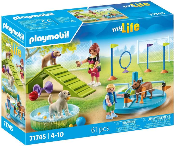 Image du produit Playmobil Aire de jeux pour chiens (71745, Playmobil Ma vie)