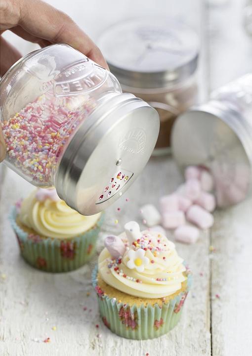Image du produit Kilner Bocal de rangement avec saupoudreur (0.25 l)