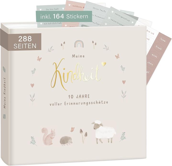 Mintkind Erinnerungsalbum "Meine Kindheit" (24 x 22 cm)