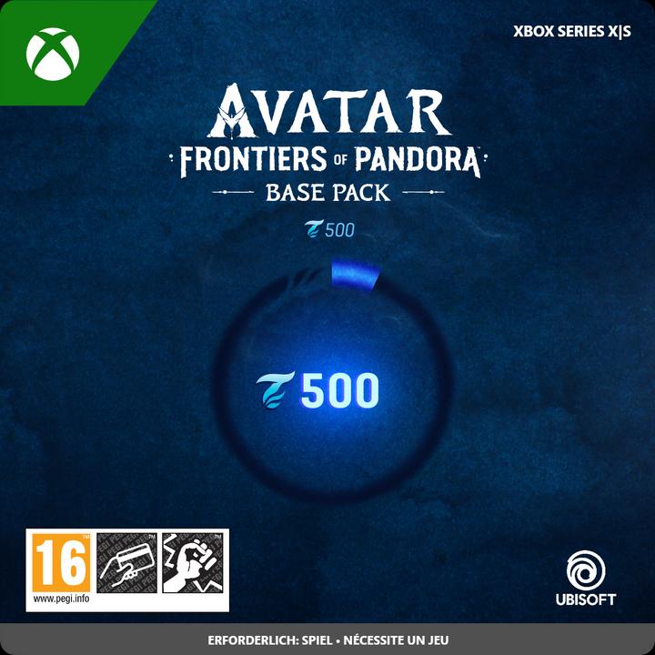 Actual product image Microsoft Xbox Avatar Frontiers of Pandora VC Pack 500 Download Code