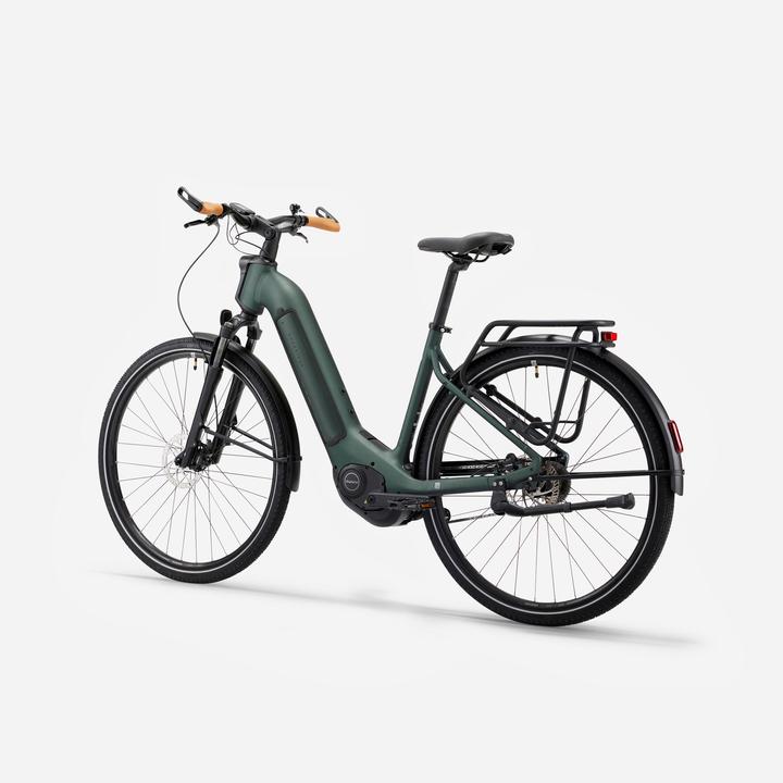 Image du produit Rockrider Vélo électrique de randonnée 28 pouces E-ACTV 900 boîte automatique entrée basse - vert