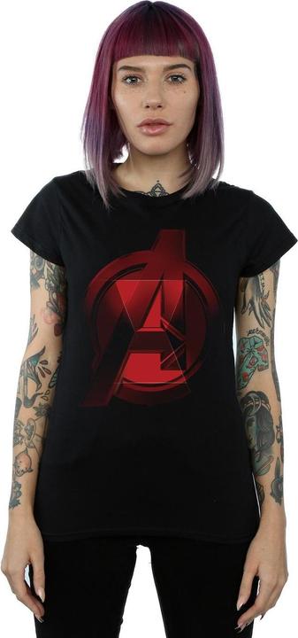 Immagine prodotto Femme/Les femmes Vedova Nera Film Avengers Logo - Maglietta in cotone (XL)