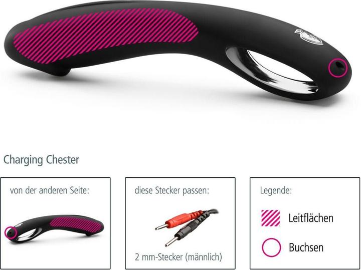 Immagine prodotto Mystim Ricarica del dildo Chester E-Stim