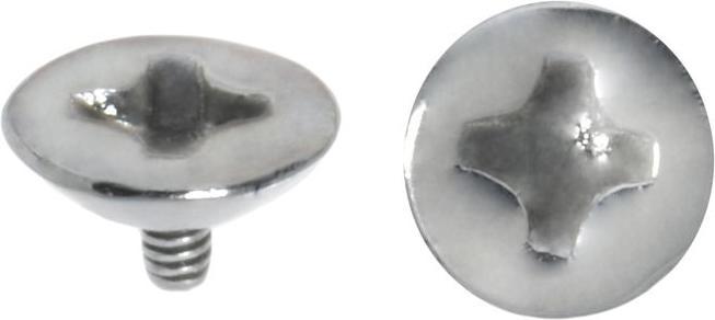 Actual product image Bijouteria Dermal-Anchor tops (Surgical steel 316L)