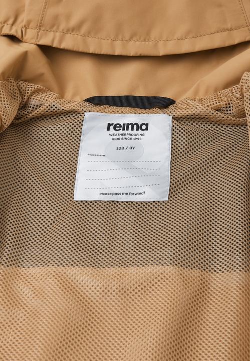 Produktbild Reima tec Kinder Regenjacke Tuulos Peanut Brown (140)