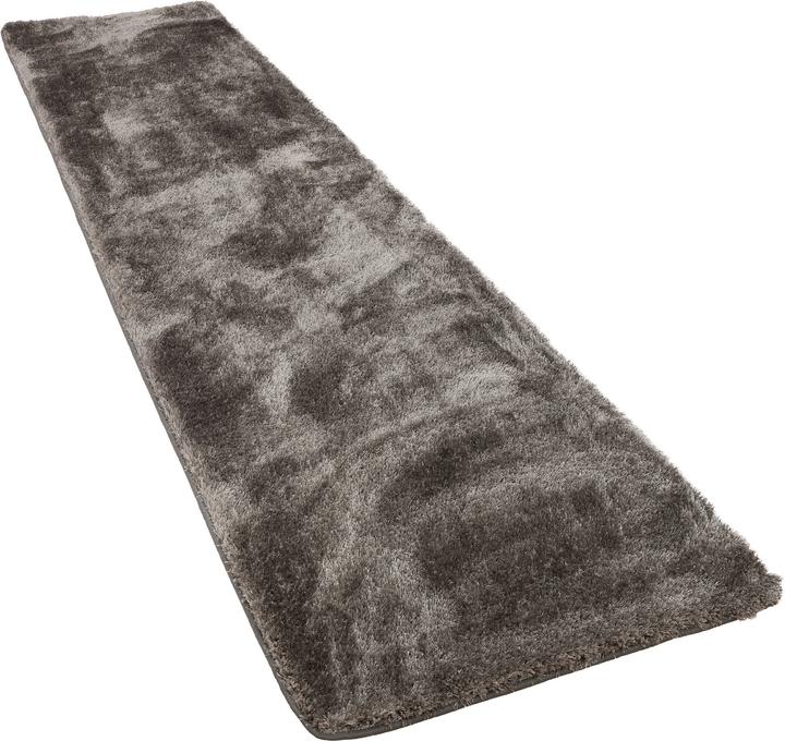 Produktbild Snapstyle Hochflor Shaggy Teppich Feeling Mix Läufer (80 x 400 cm)