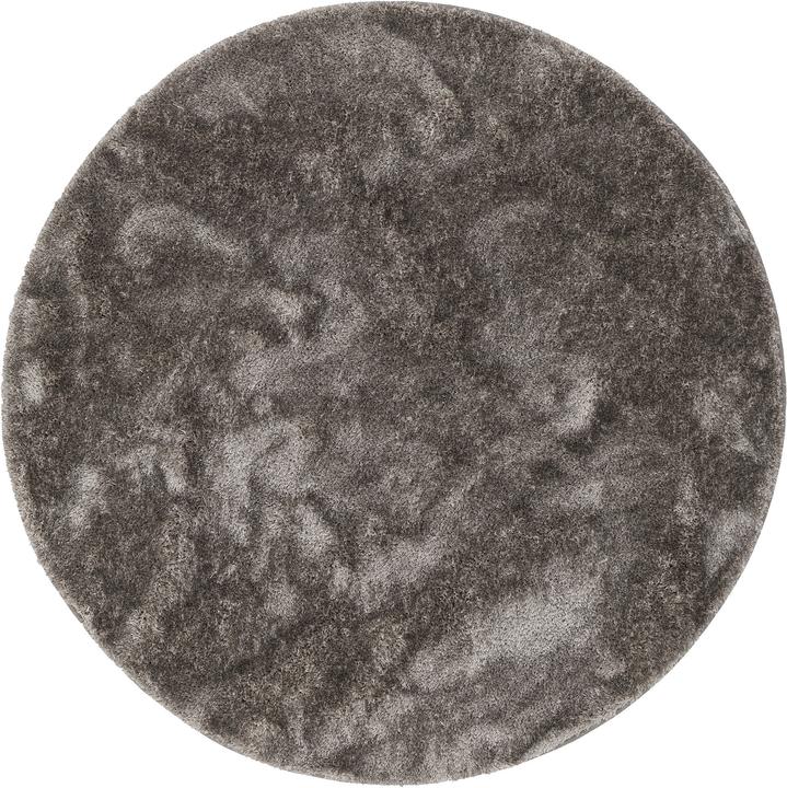 Actual product image Snapstyle High Pile Shaggy Carpet Feeling Mix Round (133 x 133 cm)