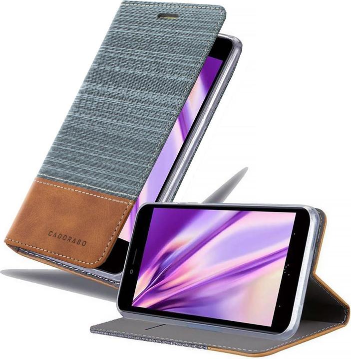 Productafbeelding Cadorabo Boek Jeans Optiek Cover (Lenovo K6, Lenovo K6 Power)