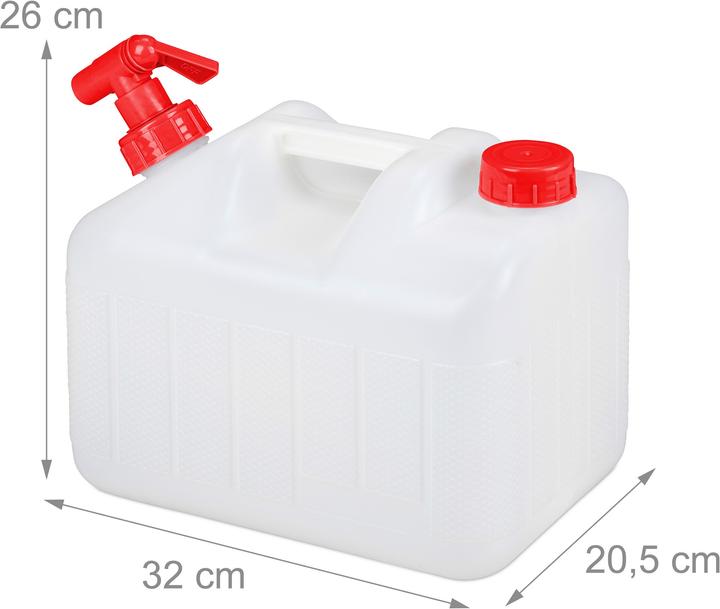 Immagine prodotto Relaxdays Tanica per acqua con rubinetto