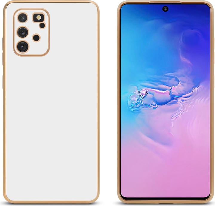 Actual product image Cadorabo Case for Samsung Galaxy A91 / S10 LITE / M80s in TPU with camera protection LM130 Style (Samsung Galaxy A91, Samsung Galaxy S10 Lite)